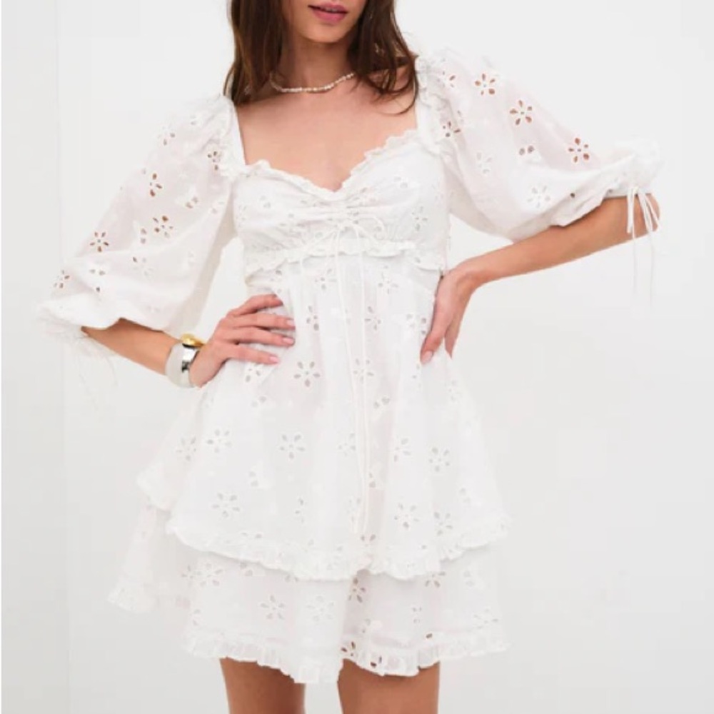 For Love & Lemons Fletcher Mini Dress
